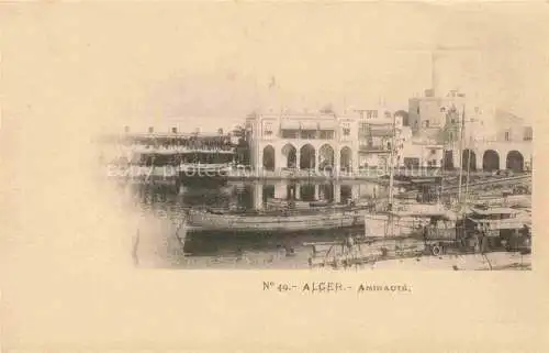 AK / Ansichtskarte ALGER  Algerie Amirauté