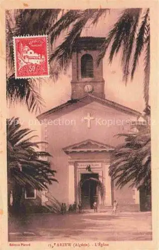 AK / Ansichtskarte Arzew Algerie Eglise