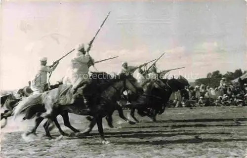 AK / Ansichtskarte Tetuan Tetouan Maroc Corrida de la polvora