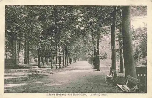 AK / Ansichtskarte Lazne Roznov pod Radhostem CZ Lazensky park