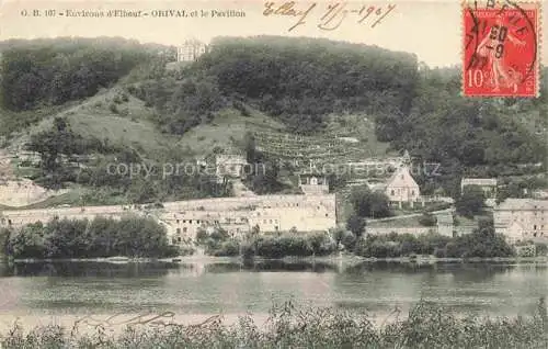 AK / Ansichtskarte Orival Seine-Maritime Vue panoramique et le Pavillon