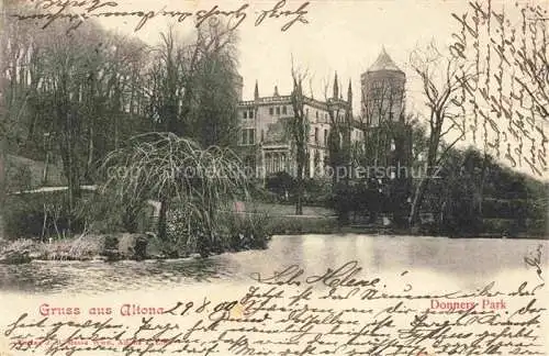 AK / Ansichtskarte Altona  HAMBURG Donnerspark Schloss