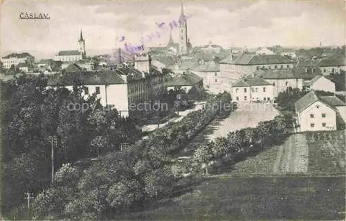 AK / Ansichtskarte Caslav Caslavi Tschaslau CZ Panorama