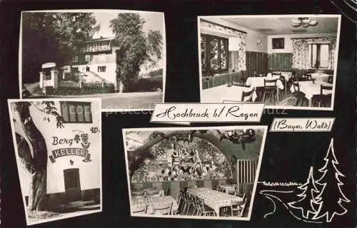 AK / Ansichtskarte Hochbruck Café Pension Waldhaus Berg Keller