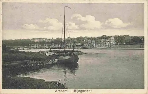 AK / Ansichtskarte ARNHEM Arnheim NL Rijngezicht Panorama Rhein