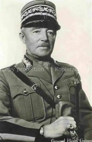 AK / Ansichtskarte GUISAN Henri General Militaria Schweiz 