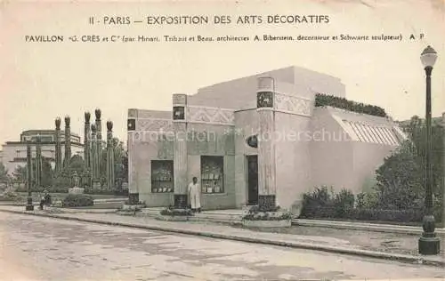 AK / Ansichtskarte Exposition Arts Decoratifs Paris 1925 Pavillon G. Cres 