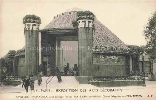 AK / Ansichtskarte Exposition Arts Decoratifs Paris 1925 Pavillon Primavera