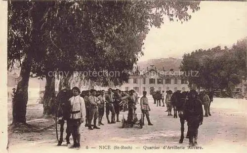 AK / Ansichtskarte NICE   Nizza 06 Alpes-Maritimes Quartier d'Artillerie Auvare