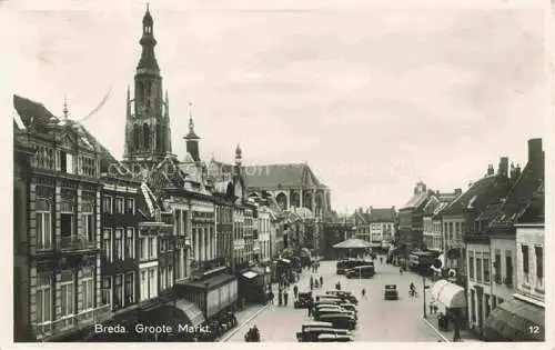AK / Ansichtskarte BREDA  Noord-Brabant NL Groote Markt