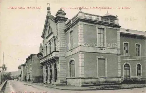 AK / Ansichtskarte Villefranche-de-Rouergue 12 Aveyron Théâtre
