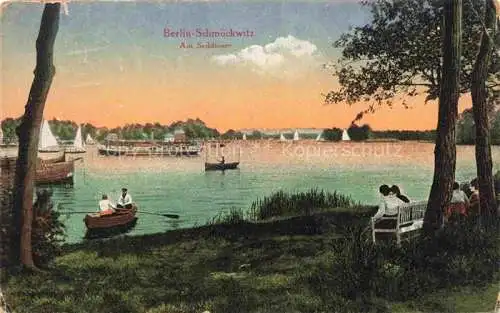 AK / Ansichtskarte Schmoeckwitz TREPTOW-KoePENICK BERLIN Partie am Zeuthener See