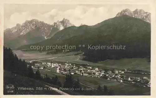 AK / Ansichtskarte Villabassa Niederdorf Val Pusteria IT Valle Pusteria coi dolomiti