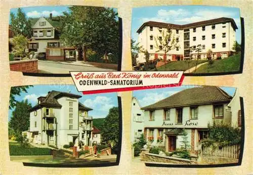 AK / Ansichtskarte Bad Koenig Odenwald Hessen Odenwald Sanatorium Haus Rose