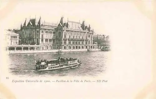 AK / Ansichtskarte Exposition Universelle Paris 1900 Pavillon de la Ville de paris 