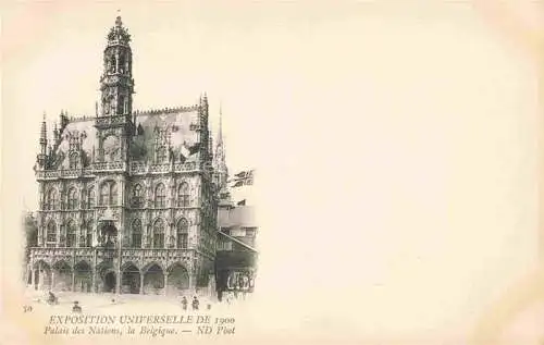 AK / Ansichtskarte Exposition Universelle Paris 1900 Palais des Nations la Belgique
