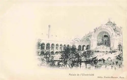 AK / Ansichtskarte Exposition Universelle Paris 1900 Palais Electricite