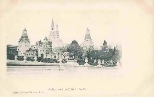 AK / Ansichtskarte Exposition Universelle Paris 1900 Palais Colonies Russes