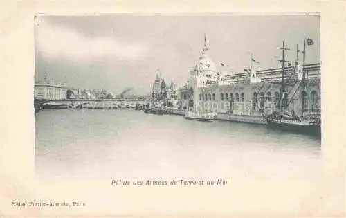 AK / Ansichtskarte Exposition Universelle Paris 1900 Palais Armees Terre et de Mer