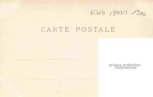 AK / Ansichtskarte Exposition Universelle Paris 1900 Monaco Suede Grece