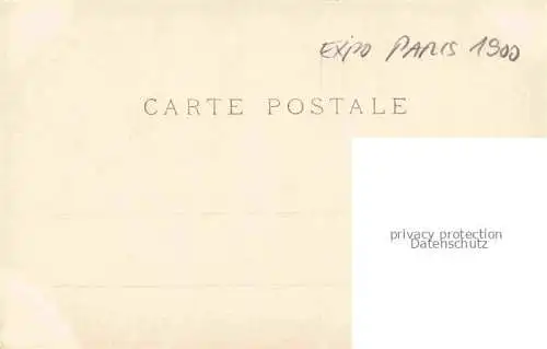 AK / Ansichtskarte Exposition Paris 1900 Exposition Universelle Manufactures Nationales 