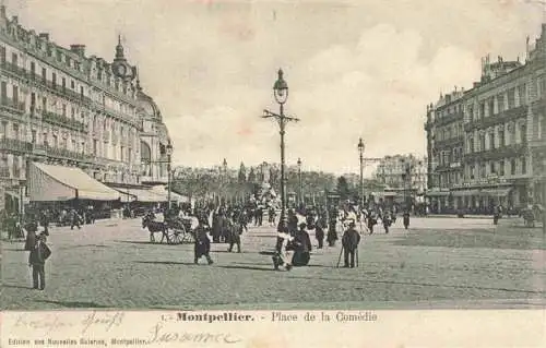 AK / Ansichtskarte MONTPELLIER 34 Place de la Comédie