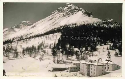 AK / Ansichtskarte St Maria Waldrast Matrei Brenner Tirol AT Winterpanorama