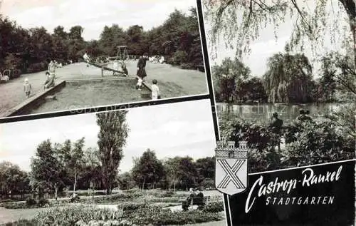 AK / Ansichtskarte Castrop-Rauxel Stadtgarten Kinderspielplatz