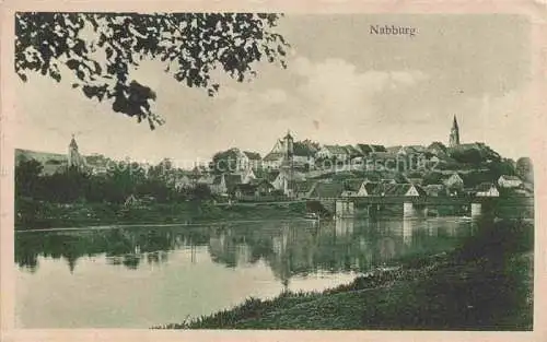 AK / Ansichtskarte Nabburg Schwandorf Bayern Partie an der Naab