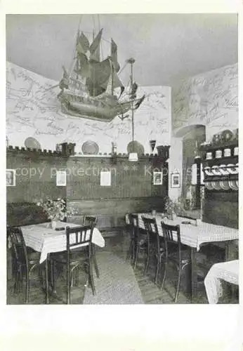 AK / Ansichtskarte WIEN AT Pilsner Restaurant Griechenbeisl Gastraum