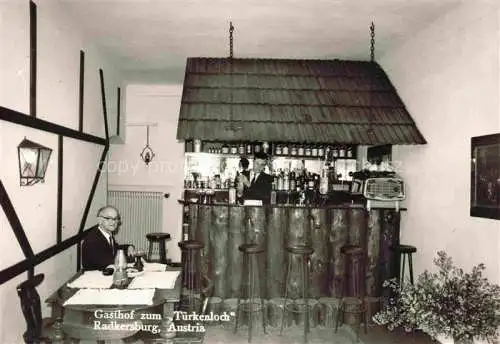 AK / Ansichtskarte Radkersburg Bad Steiermark AT Gasthof zum Tuerkenloch Gastraum Theke