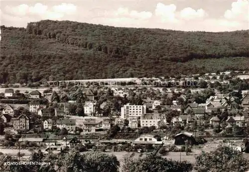 AK / Ansichtskarte Koenigshofen Niedernhausen Taunus Hessen Panorama Ansicht mit Haus St. Michael