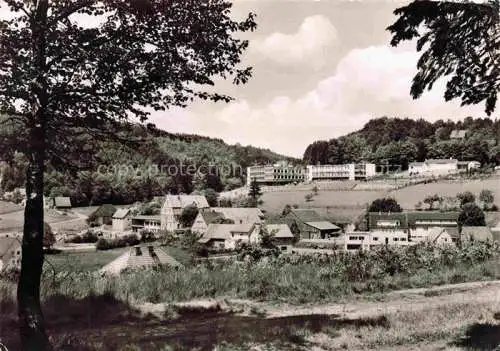 AK / Ansichtskarte Gras-Ellenbach Grasellenbach Bergstrasse Hessen Panorama Heinrich-Gluecklich-Haus Erholungsheim