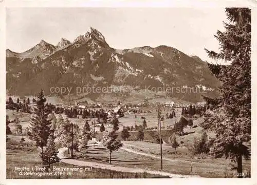 AK / Ansichtskarte Reutte Tirol AT Panorama Blick gegen Breitenweng und Gehrnspitze