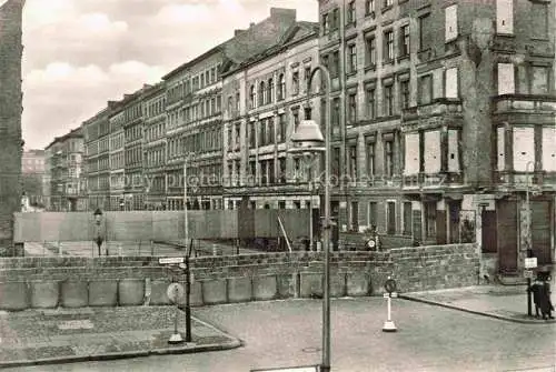AK / Ansichtskarte BERLIN Die Schandmauer in der Bernauer Strasse