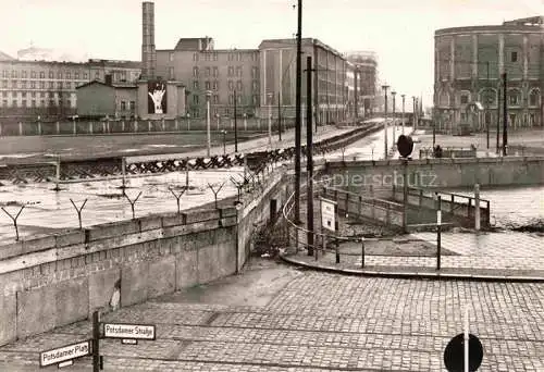 AK / Ansichtskarte BERLIN Postdamer Platz Mauer