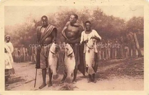 AK / Ansichtskarte Niafunke Mali des pêcheurs