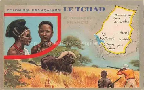 AK / Ansichtskarte Le Tchad Tschad Colonies Francaises