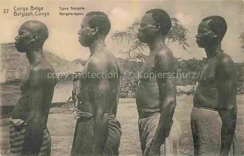 AK / Ansichtskarte Congo Belge Belgisch KONGO Types Bangala