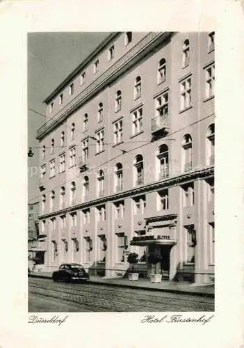 AK / Ansichtskarte DuessELDORF Hotel Fuerstenhof