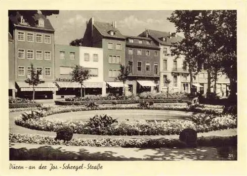 AK / Ansichtskarte Dueren Rheinland NRW Partie an der Jos.-Schregel-Strasse