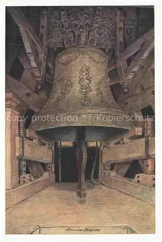 AK / Ansichtskarte Kirchenglocke Churchbell Cloche Eglise Wien St. Stephansdom 