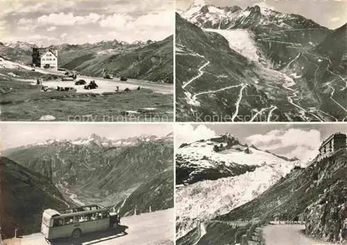 AK / Ansichtskarte Postauto Postbus Omnibus Furkapass Engelberg Stans
