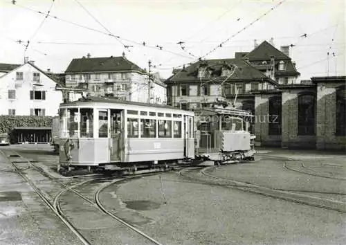 AK / Ansichtskarte STRAssENBAHN Tramway-- manoeuvre B2 652 Depot de Kalkbreite