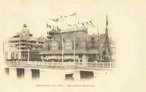 AK / Ansichtskarte Exposition Universelle Paris 1900 Messageries Martimes 