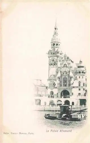 AK / Ansichtskarte Exposition Universelle Paris 1900 Le Palais Allemand