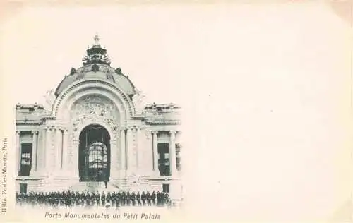 AK / Ansichtskarte Exposition Universelle Paris 1900 Porte Monumentales Petit Palais