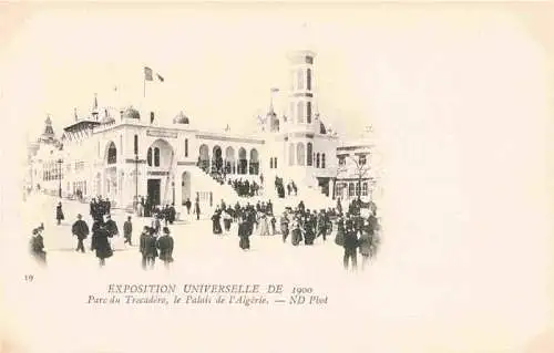 AK / Ansichtskarte Exposition Universelle Paris 1900 Parc Trocadero Palais Algerie