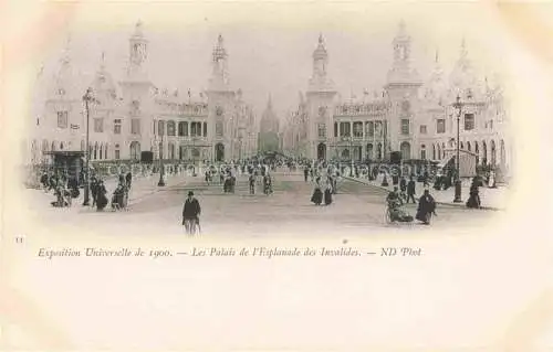 AK / Ansichtskarte Exposition Universelle Paris 1900 Palais Esplanade Invalides