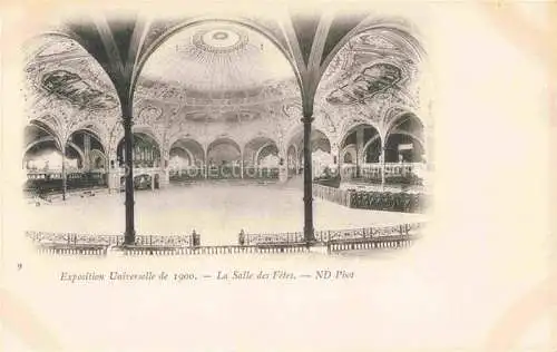 AK / Ansichtskarte Exposition Universelle Paris 1900 Salle des Fetes